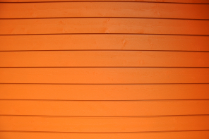 ярко-оранжевая фасадная доска